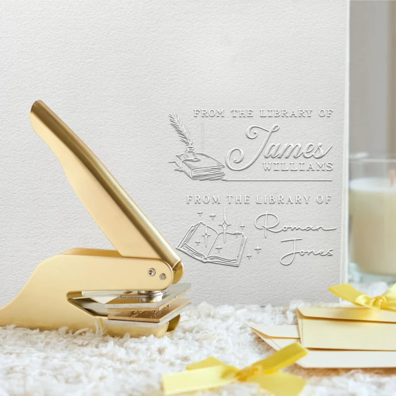 Rectangle Book Embosser — £29.95